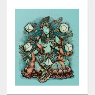 Sacred Geometry Mother - muted colors Posters and Art